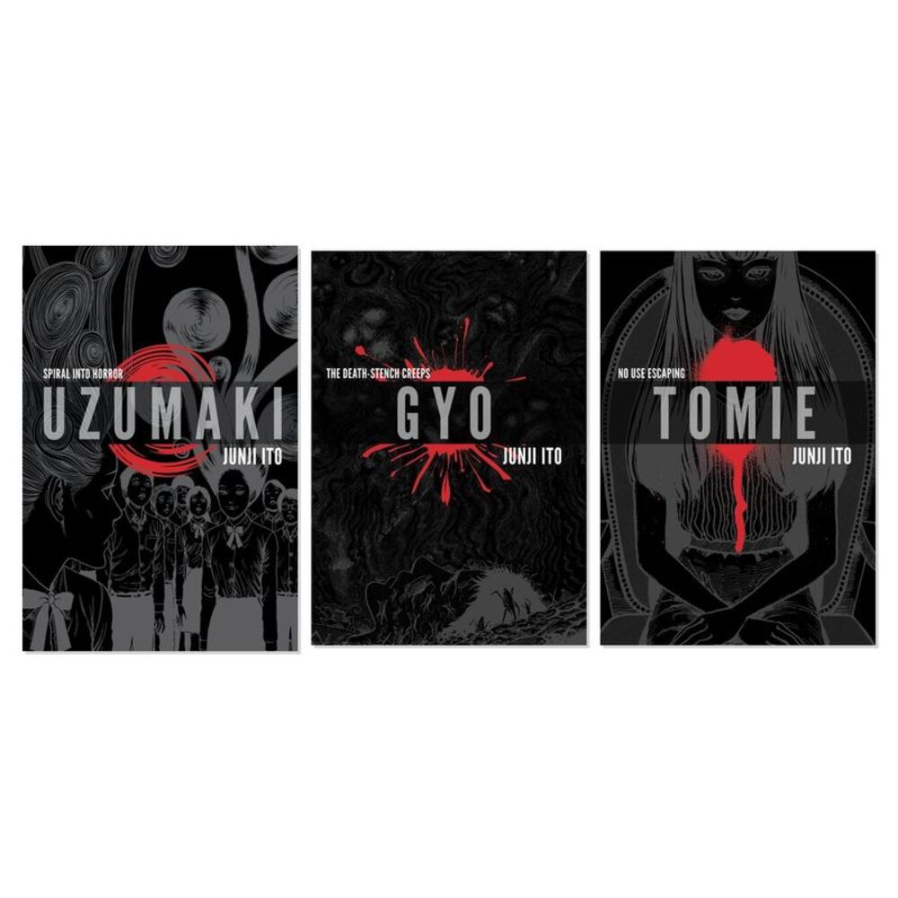 Junji Ito Horror Masterpieces 3-Book Collection - Deluxe Editions
